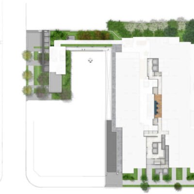 Trinity Vila Clementino Smart - Implantação térreo Trinity Vila Clementino Smart - Implantação térreo