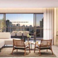 Haute Brooklin by EZ - Perspectiva living ampliado 138m² Haute Brooklin by EZ - Perspectiva living ampliado 138m²