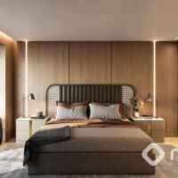 Haute Brooklin by EZ - Perspectiva suíte master 185m² Haute Brooklin by EZ - Perspectiva suíte master 185m²