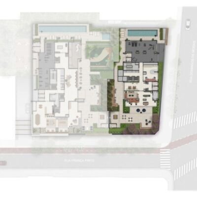 Helbor Patteo Vila Mariana Life & Office - Implantação lazer Helbor Patteo Vila Mariana Life & Office - Implantação lazer