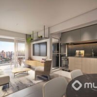 Reserva Caminhos da Lapa - Perspectiva living 91m² Reserva Caminhos da Lapa - Perspectiva living 91m²