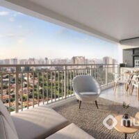 Reserva Caminhos da Lapa - Perspectiva terraço 91m² Reserva Caminhos da Lapa - Perspectiva terraço 91m²