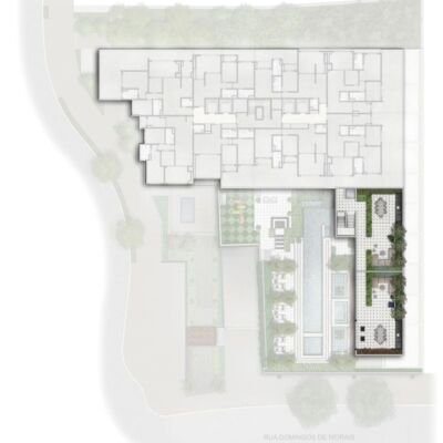 Secret Garden - Implantação 3º pavimento Secret Garden - Implantação 3º pavimento