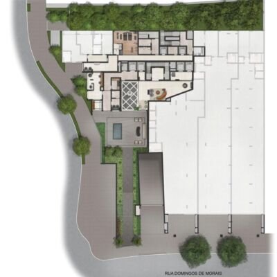 Secret Garden - Implantação térreo Secret Garden - Implantação térreo