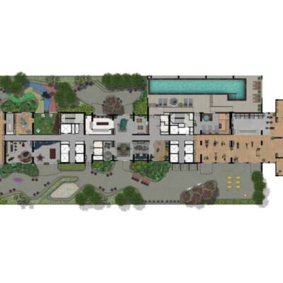 Air Brooklin - Implantação 5º pavimento Air Brooklin - Implantação 5º pavimento