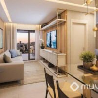 Air Brooklin - Perspectiva living 66m² Air Brooklin - Perspectiva living 66m²