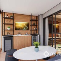 Air Brooklin - Perspectiva varanda 50m² Air Brooklin - Perspectiva varanda 50m²