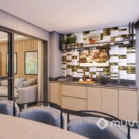 Air Brooklin - Perspectiva varanda 66m² Air Brooklin - Perspectiva varanda 66m²