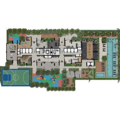 Dream View Sky Resort - Implantação 3º pavimento Dream View Sky Resort - Implantação 3º pavimento