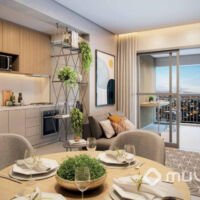 Dream View Sky Resort - Perspectiva living 64m² Dream View Sky Resort - Perspectiva living 64m²