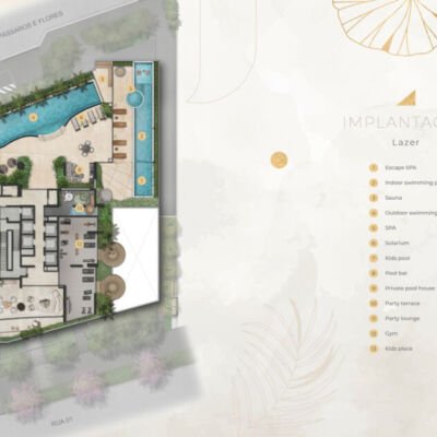 Escape Éden - Implantação lazer Escape Éden - Implantação lazer