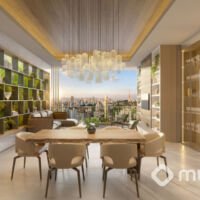 Escape Éden - Perspectiva living 78m² Escape Éden - Perspectiva living 78m²