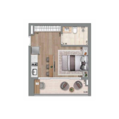 Escape Éden - Planta 37m² - Studio final 8 Escape Éden - Planta 37m² - Studio final 8