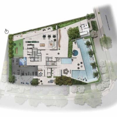 Lindenberg Alto de Pinheiros - Implantação Lindenberg Alto de Pinheiros - Implantação