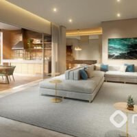 Living Pacific Belém - Beach house interno Living Pacific Belém - Beach house interno