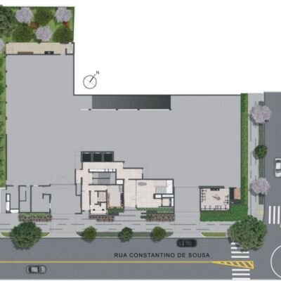 MAC Campo Belo - Implantação 2º subsolo MAC Campo Belo - Implantação 2º subsolo