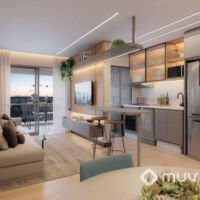 Mooca Città Firenze - Perspectiva living 66m² Mooca Città Firenze - Perspectiva living 66m²