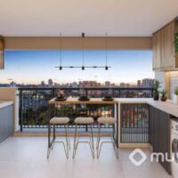 Mooca Città Firenze - Perspectiva terraço 66m² Mooca Città Firenze - Perspectiva terraço 66m²