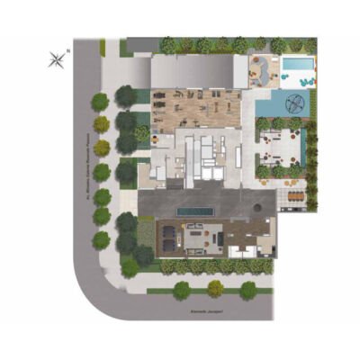 Park Lane Ibirapuera - Implantação térreo Park Lane Ibirapuera - Implantação térreo