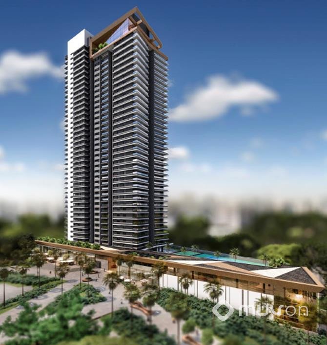 Complexo Alto das Nações - Torre residencial - Fachada preliminar