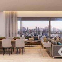 Eredità Parque da Mooca - Perspectiva living ampliado 130m² Eredità Parque da Mooca - Perspectiva living ampliado 130m²