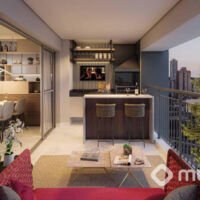 Eredità Parque da Mooca - Perspectiva terraço 92m² Eredità Parque da Mooca - Perspectiva terraço 92m²