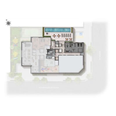 Arch Nazaré Urban - Implantação 2º andar Arch Nazaré Urban - Implantação 2º andar