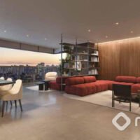 Lindenberg Alto das Nações - Perspectiva living 166m² Lindenberg Alto das Nações - Perspectiva living 166m²