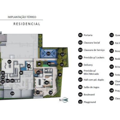 Maison Diogo - Implantação térreo Maison Diogo - Implantação térreo