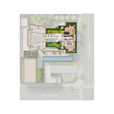 Palazzo Mooca By Living - Implantação 25º pavimento Palazzo Mooca By Living - Implantação 25º pavimento