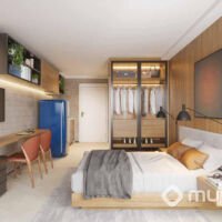 DOT 230 - Perspectiva Studio 31m² DOT 230 - Perspectiva Studio 31m²