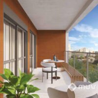 DOT 230 - Perspectiva terraço 44m² DOT 230 - Perspectiva terraço 44m²