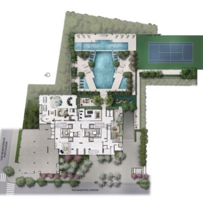 Heaven by Yoo Residences - Implantação térreo Heaven by Yoo Residences - Implantação térreo