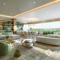 Heaven by Yoo Residences - Perspectiva living decorado 190m² Heaven by Yoo Residences - Perspectiva living decorado 190m²
