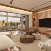 Helbor Patteo Vila Mariana Home - Perspectiva living 125m² Helbor Patteo Vila Mariana Home - Perspectiva living 125m²