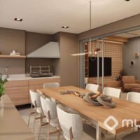 Helbor Patteo Vila Mariana Home - Perspectiva terraço 125m² Helbor Patteo Vila Mariana Home - Perspectiva terraço 125m²