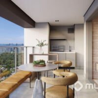 Helbor Patteo Vila Mariana Home - Perspectiva terraço 93m² Helbor Patteo Vila Mariana Home - Perspectiva terraço 93m²