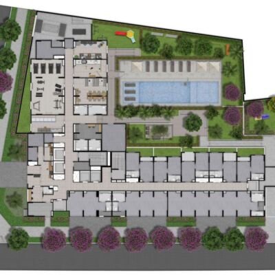 Mundo Apto Brooklin - Implantação Mundo Apto Brooklin - Implantação