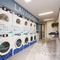 Mundo Apto Brooklin - Lavanderia Mundo Apto Brooklin - Lavanderia