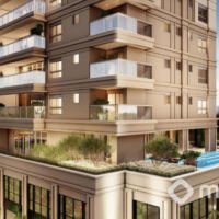 Splend Moema - Vista pavimento lazer Splend Moema - Vista pavimento lazer