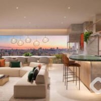 The Rose Vila Mariana | Torres Savi - Perspectiva living 107m² The Rose Vila Mariana | Torres Savi - Perspectiva living 107m²