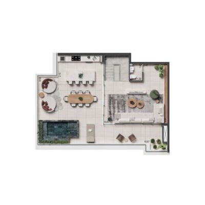 The Rose Vila Mariana | Torre Savi - Planta 219m² - Duplex superior The Rose Vila Mariana | Torre Savi - Planta 219m² - Duplex superior