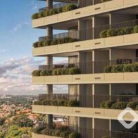 Aire Alto de Pinheiros - Detalhe fachada Aire Alto de Pinheiros - Detalhe fachada