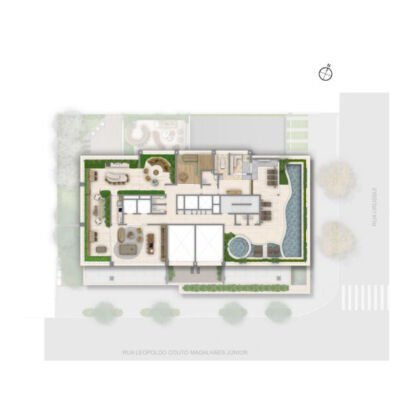 ArtStone Itaim - Implantação 14º pavimento ArtStone Itaim - Implantação 14º pavimento