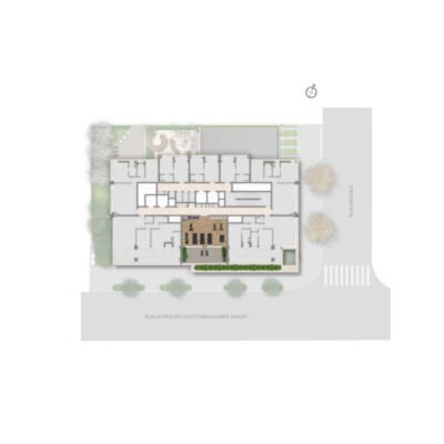 ArtStone Itaim - Implantação 2º pavimento ArtStone Itaim - Implantação 2º pavimento