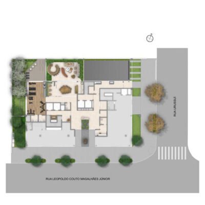 ArtStone Itaim - Implantação térreo ArtStone Itaim - Implantação térreo