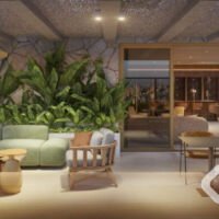 ArtStone Itaim - Lounge externo ArtStone Itaim - Lounge externo