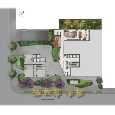 Vogel Moema - Implantação térreo Vogel Moema - Implantação térreo