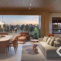 Vogel Moema - Perspectiva living 124m² Vogel Moema - Perspectiva living 124m²