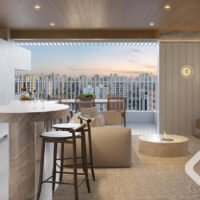 Vogel Moema - Perspectiva living 81m² Vogel Moema - Perspectiva living 81m²